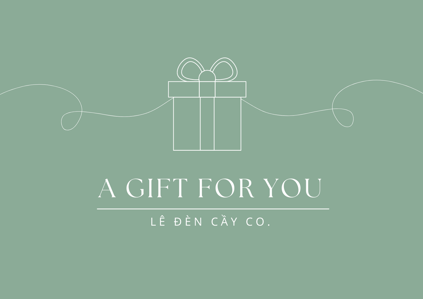 Lê Đèn Cầy Gift Card