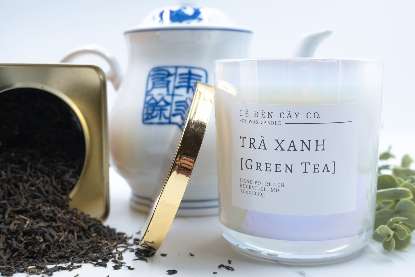 TRA XANH  [GREEN TEA] - 12oz.